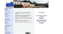 Desktop Screenshot of college-saintbruno.fr