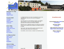 Tablet Screenshot of college-saintbruno.fr